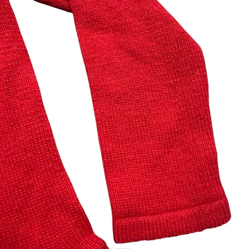 Gymboree 4Y Red Christmas Reindeer Sweater Dress
